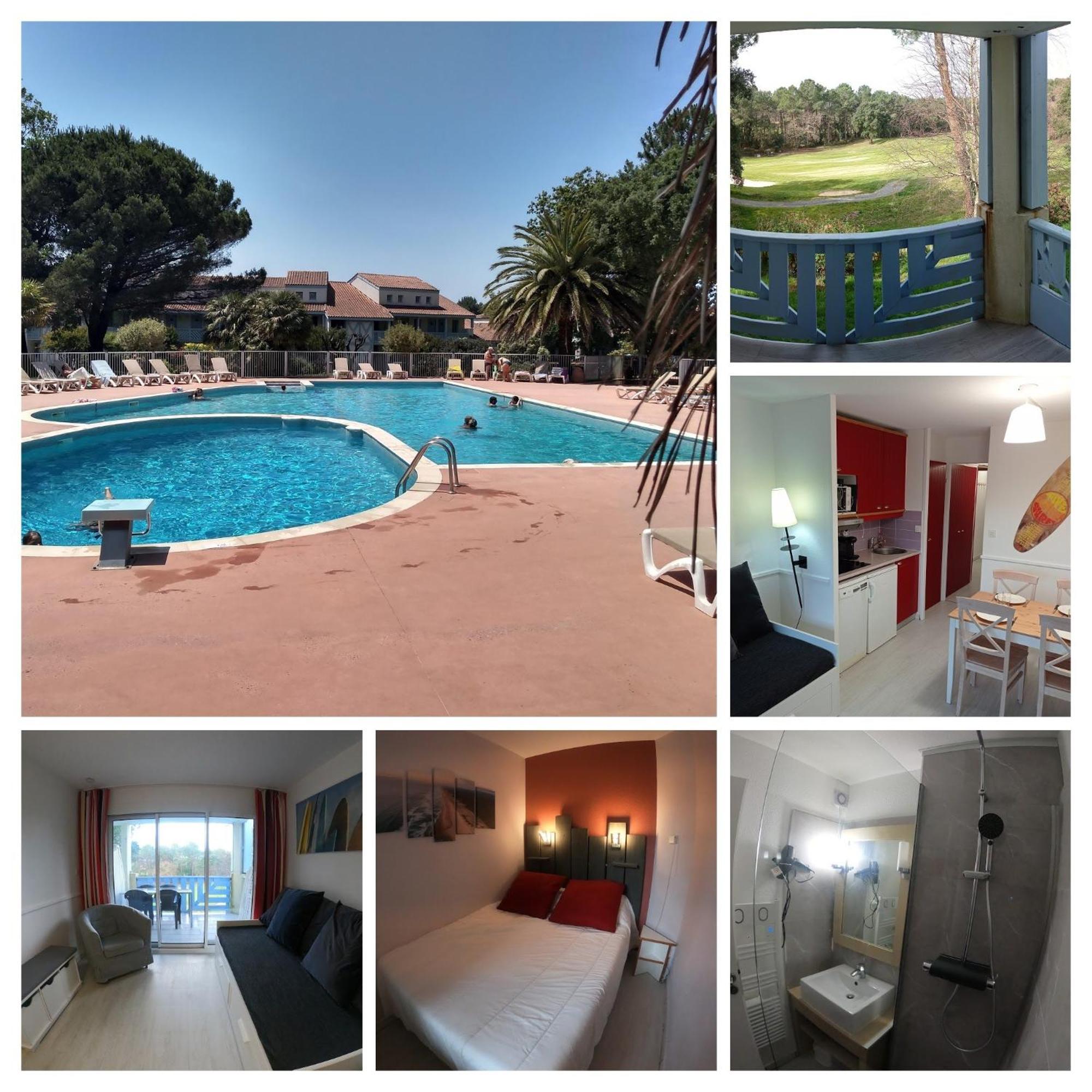 Vue Golf Dans Residence Nature "Sympalappart" Moliets-et-Maa Εξωτερικό φωτογραφία